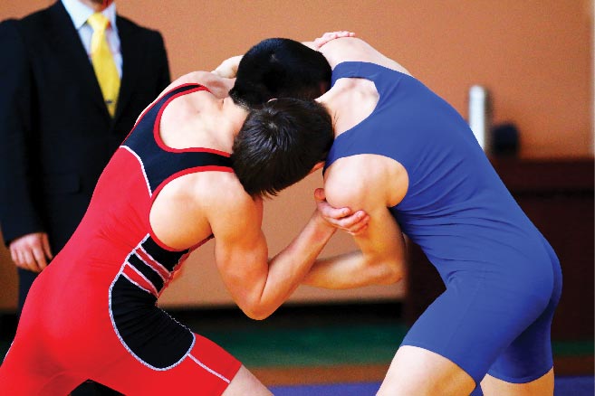 wrestling photo